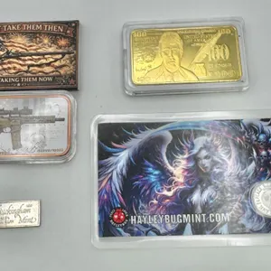 Silver, Copper, and Gold Plated Bars