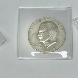 Three 1971-1973 Eisenhower Dollar Coins