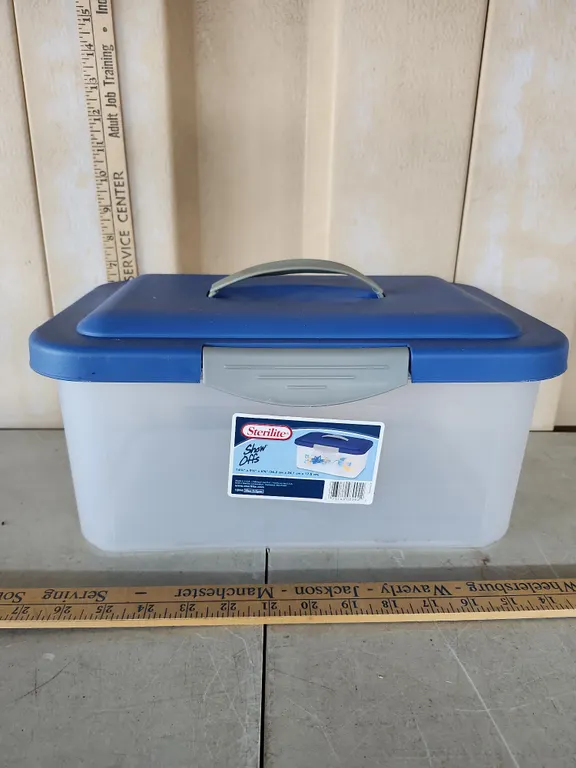 Sterilite Storage Tote 14.25"X9.5"X7"