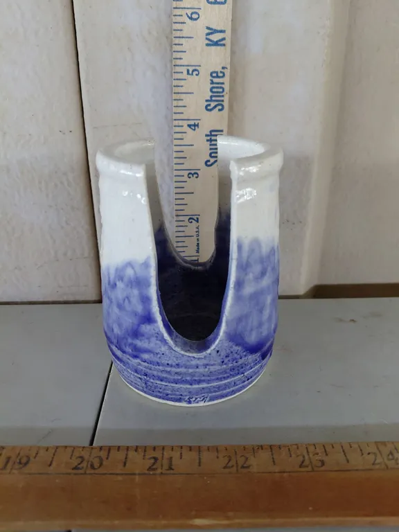 Vintage Grs Pottery/Stoneware Sponge Holder 4" Tall