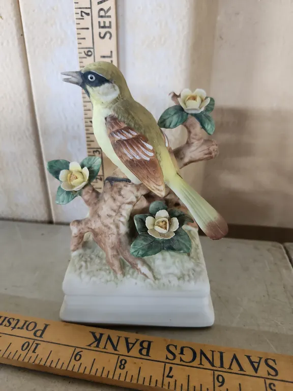 Vintage Gorham Japan Musical Bird Figure, Tested Works