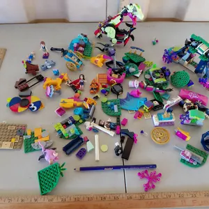 Gallon Baggie Assorted Legos, Some Friendship, Etc.