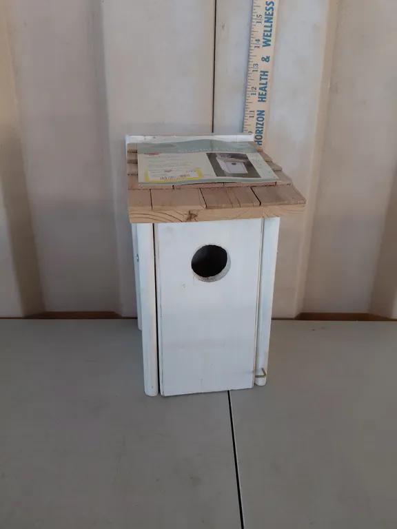 New Shingled Bluebird House Wooden 6"X7.25"X10.25"