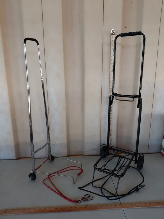 2 Small Collapsible Carts