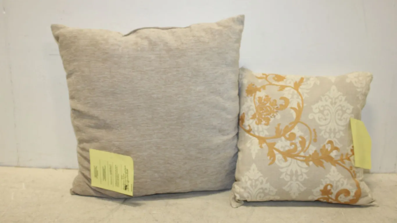 Beige, Cream & Mustard Throw Pillows