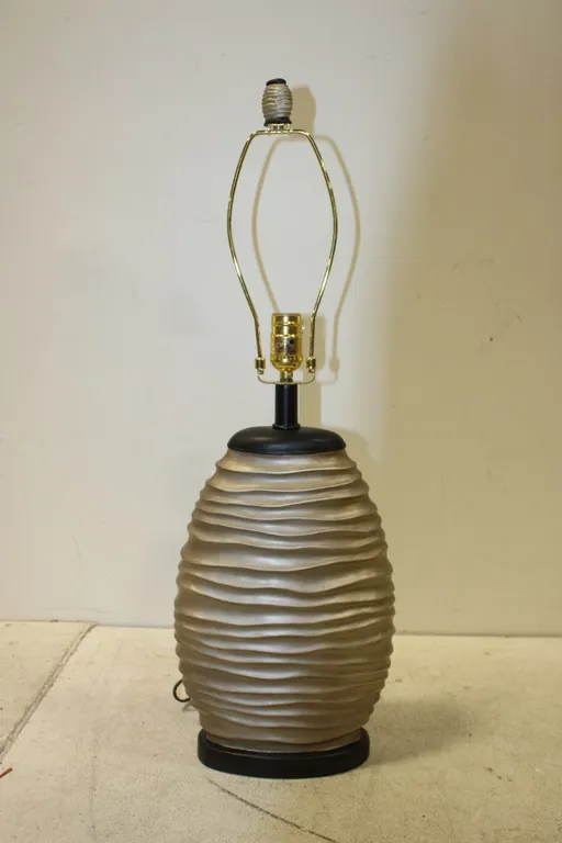Modern Silver Table Lamp