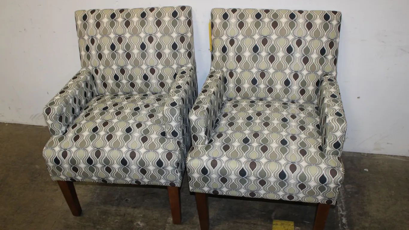 Pattern Accent Armchairs