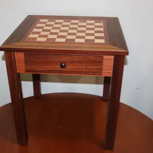 Chessboard Side Table