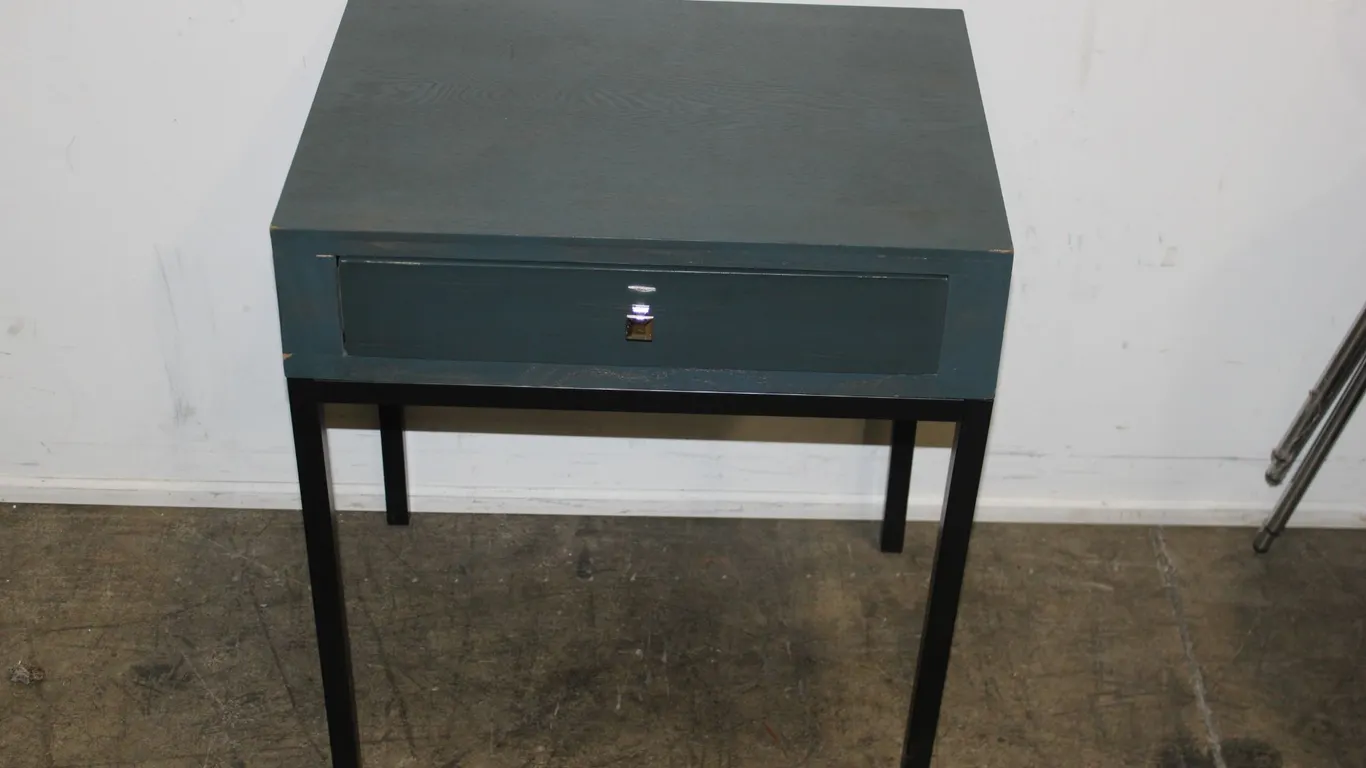 Gray Side Table
