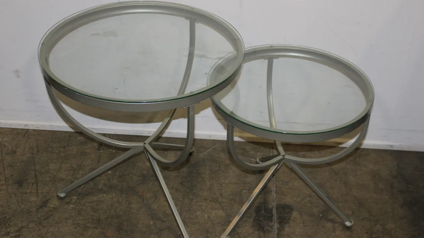 Glass Side Tables