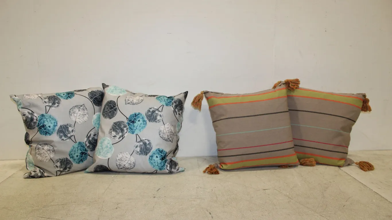 Floral & Striped Pillows