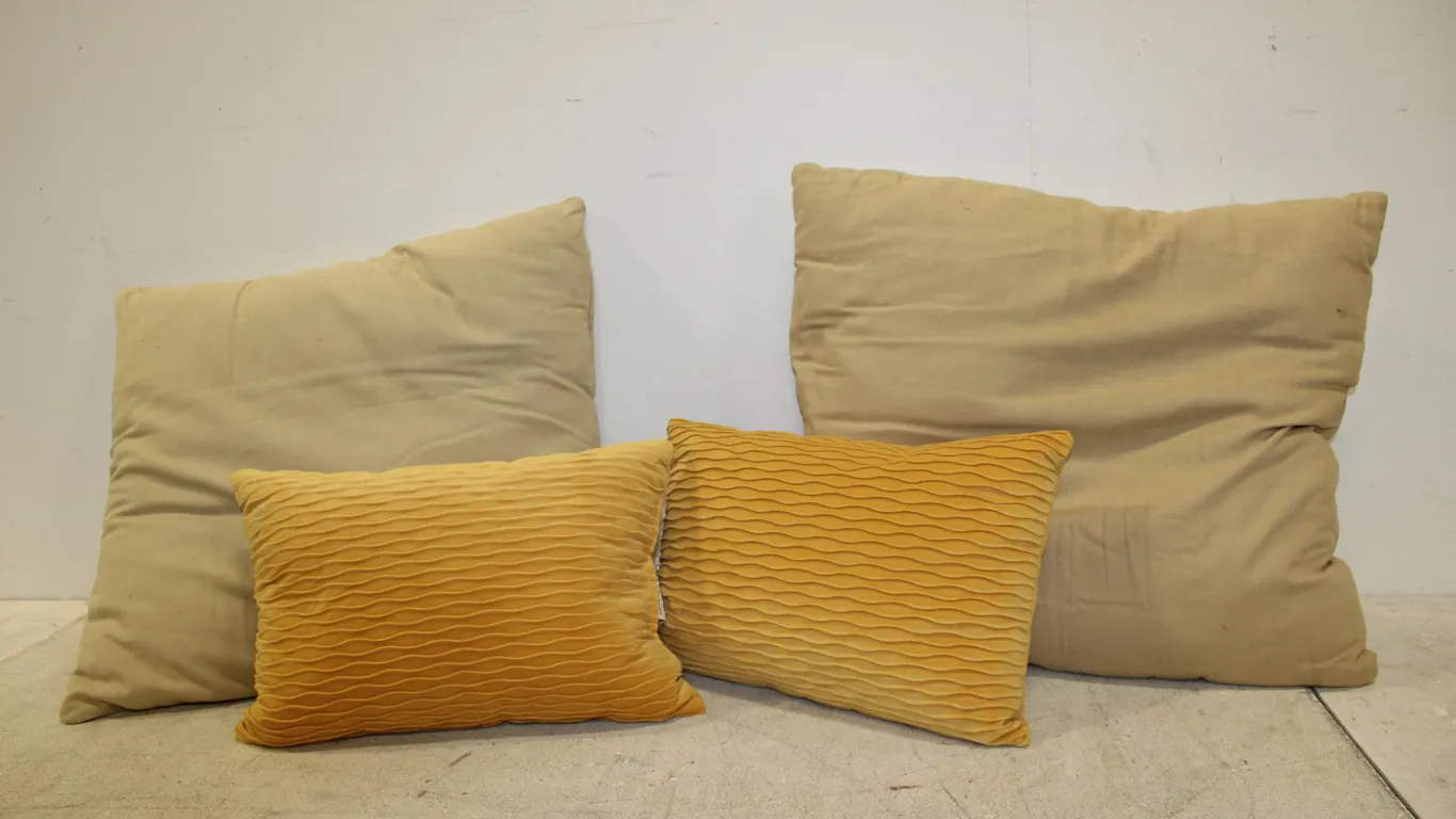 Tan & Gold Pillows
