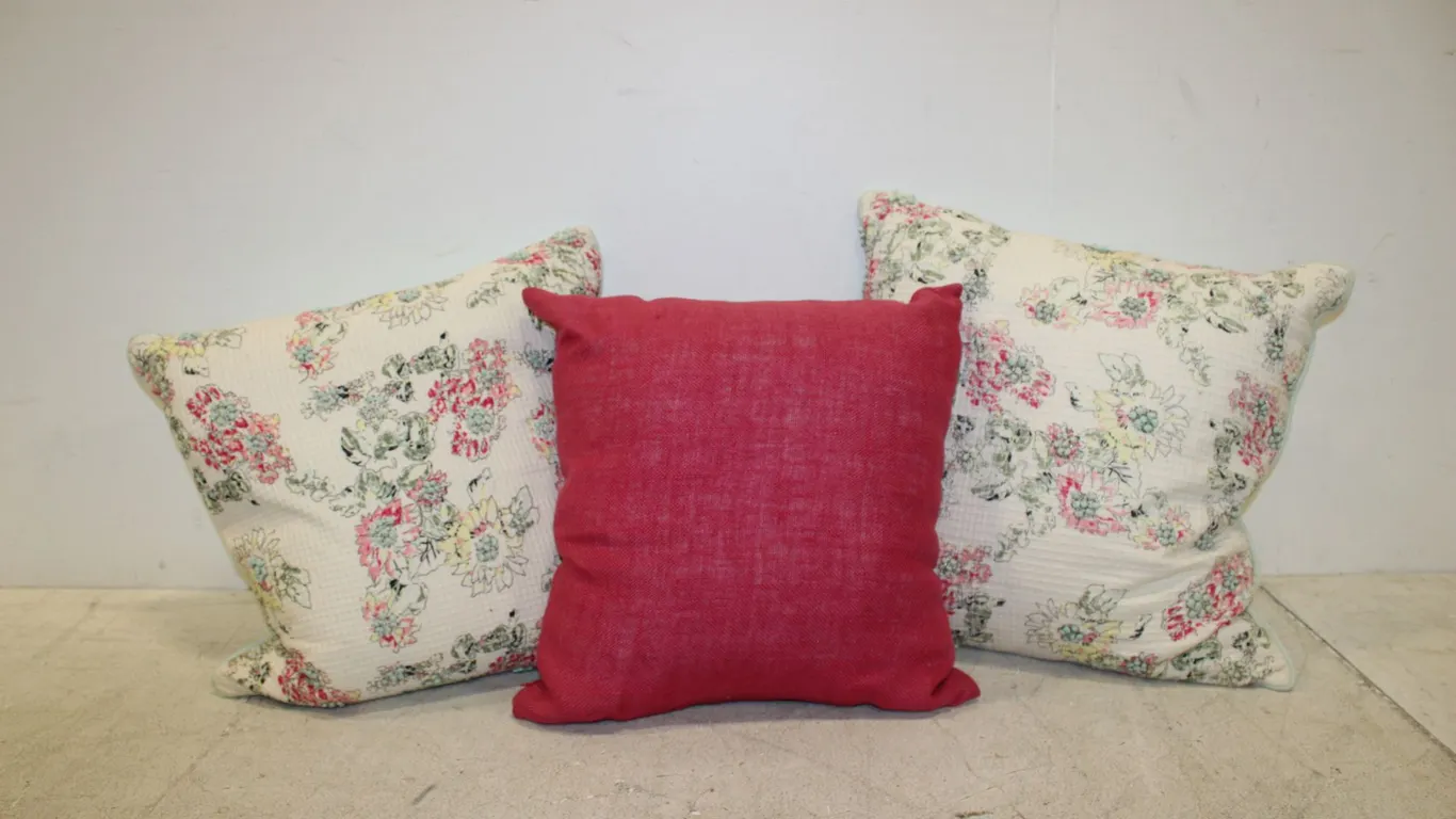 Floral & Pink Pillows