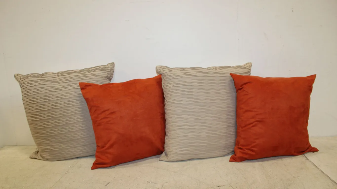 Orange & Beige Pillows