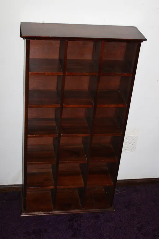Wood Cubby Shelf