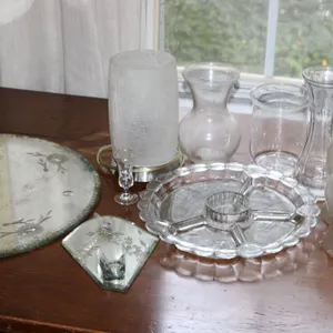 Glass Serving Pieces