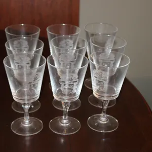 Monogrammed Stemware