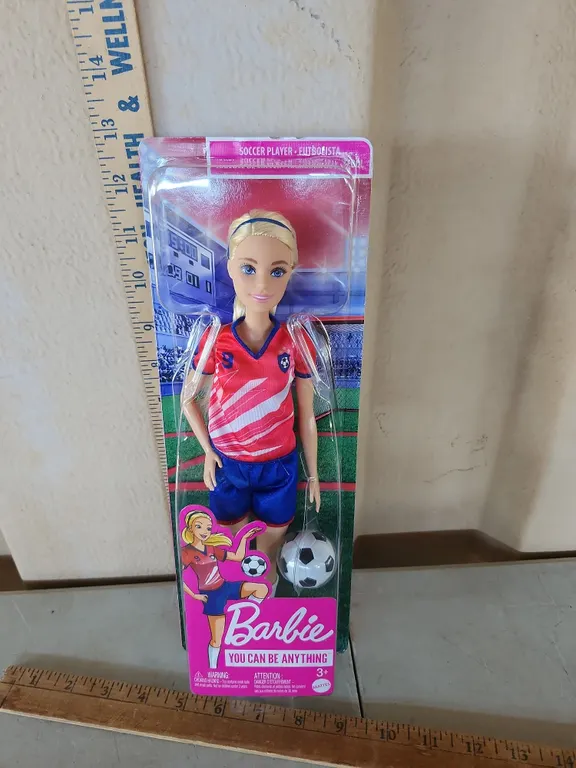 2021 Barbie Doll You Can Be Anything Soccer Player