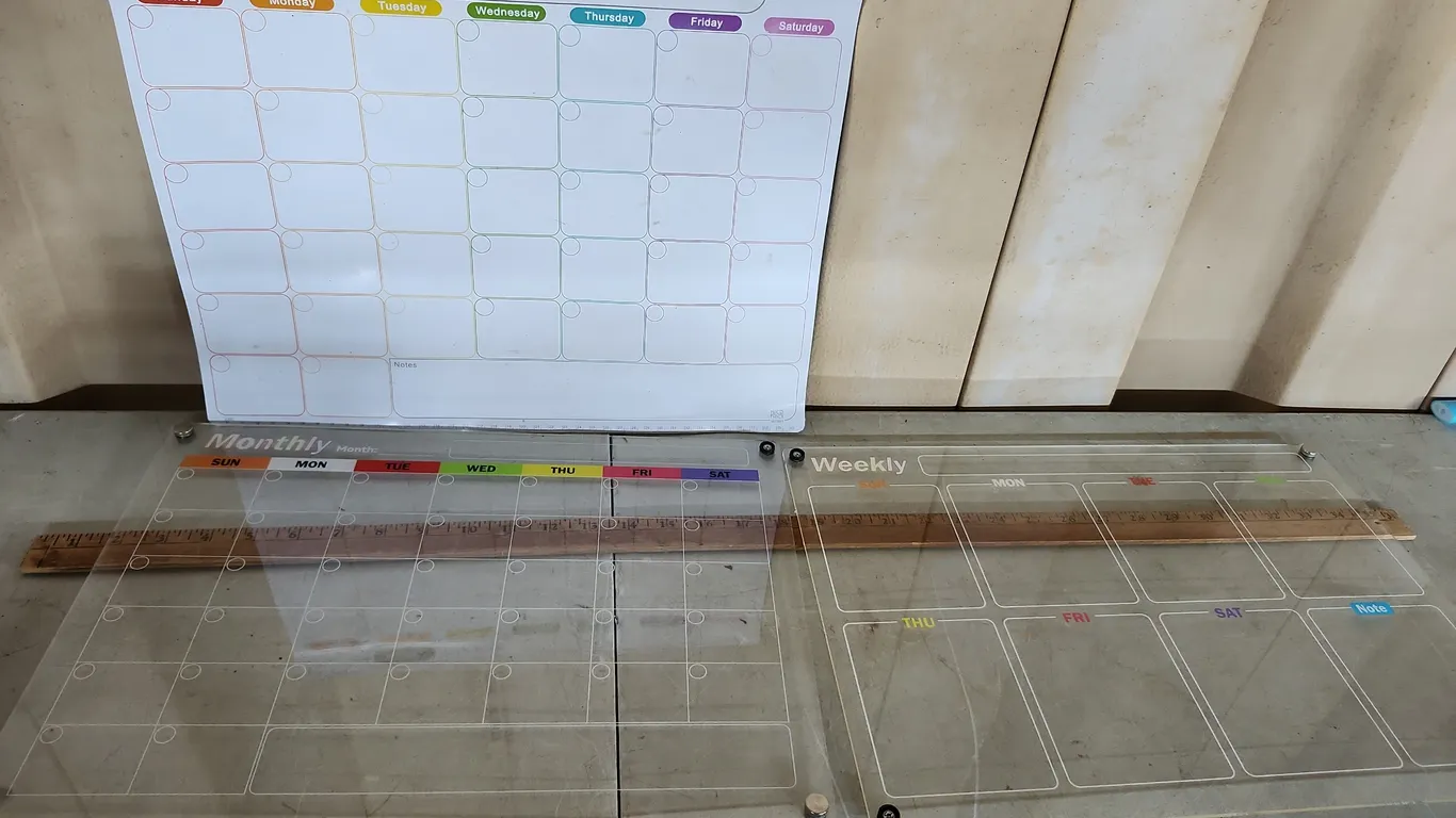 3 Magnet Calendars