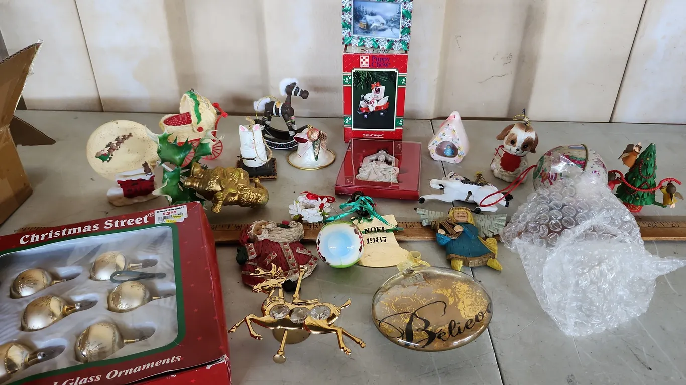 Assorted Christmas Ornaments