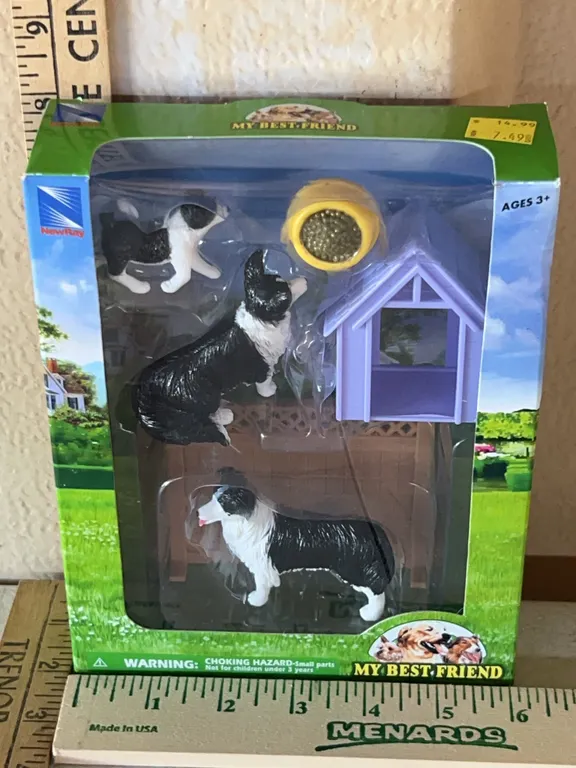 New Ray My Best Friend Dog Playset