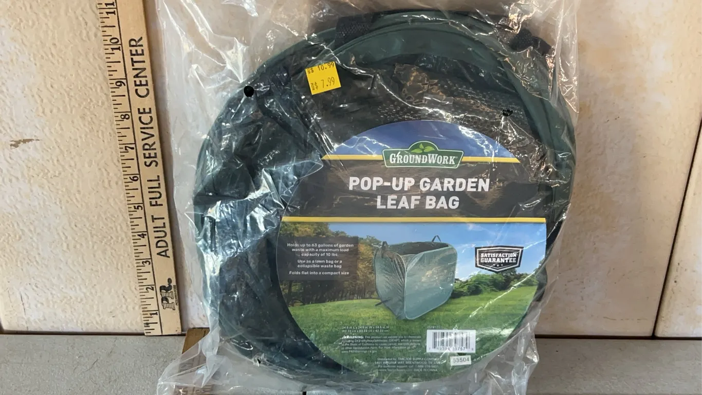 Garden Work Pop-Up Garden Leaf Bag