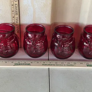 Set Of 4 San Miguel Muneco Bardak Tumbler Mugs