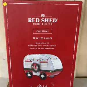 Red Shed Home & Gifts 26'' Led Camper