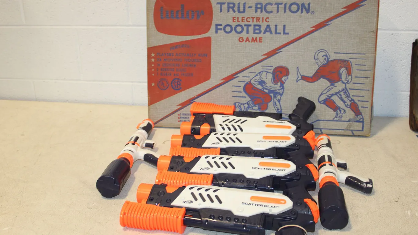 Tudor Football & Nerf