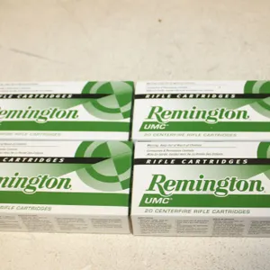 Remington UMC Rifle Cartridges