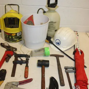 Tools & Bait Bucket