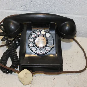 Antique Rotary Desk Telephone