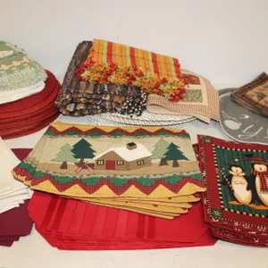 Holiday Table Linens