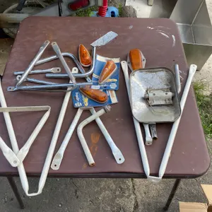 Vintage Truck Mirror Parts & Truck Marker Lights Lot