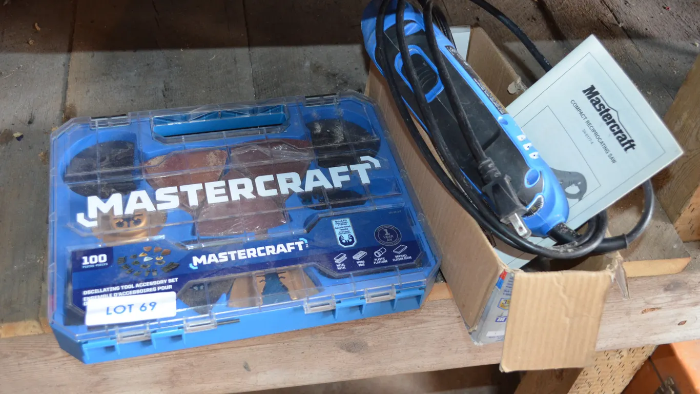 Master Craft Oscillating Accessories Set, Master Craft Multi Crafter