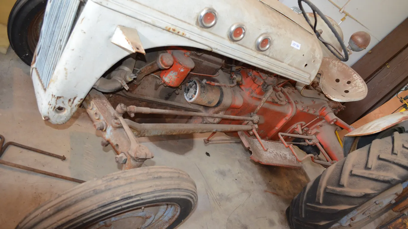 Ford 9N Tractor, engine is rebuilt, 3 PTH, needs ring gear, needs starter, PTO, always Shedded