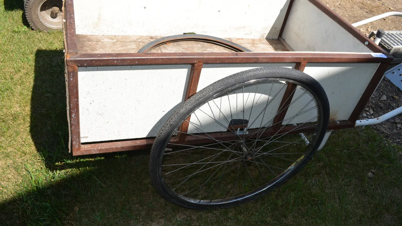 2 wheel Trailer, push or pull