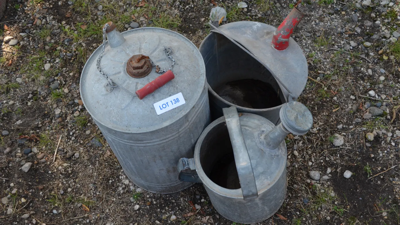 Antique Fuel Container, Fuel Can, Watering Can