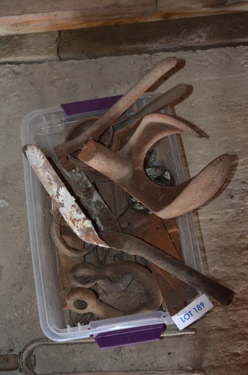 Clevis, Coal Shovel, Riser