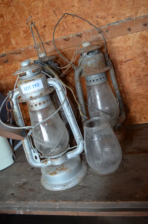 3 Electric Lanterns