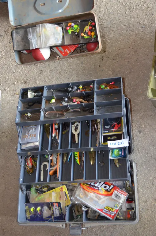 Fishing Tackle, hooks, and accessories