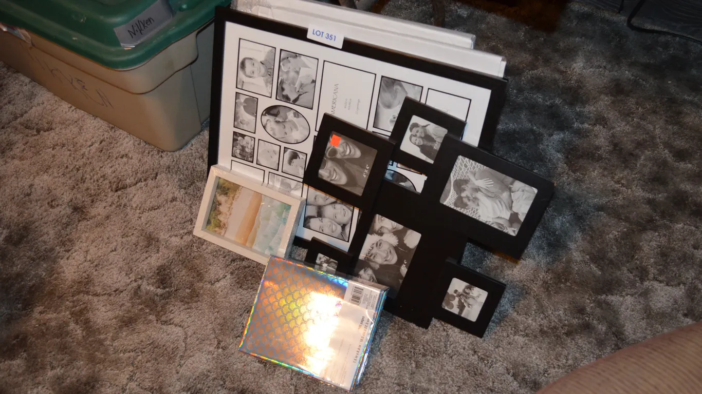Assortment of Picture Frames, Album