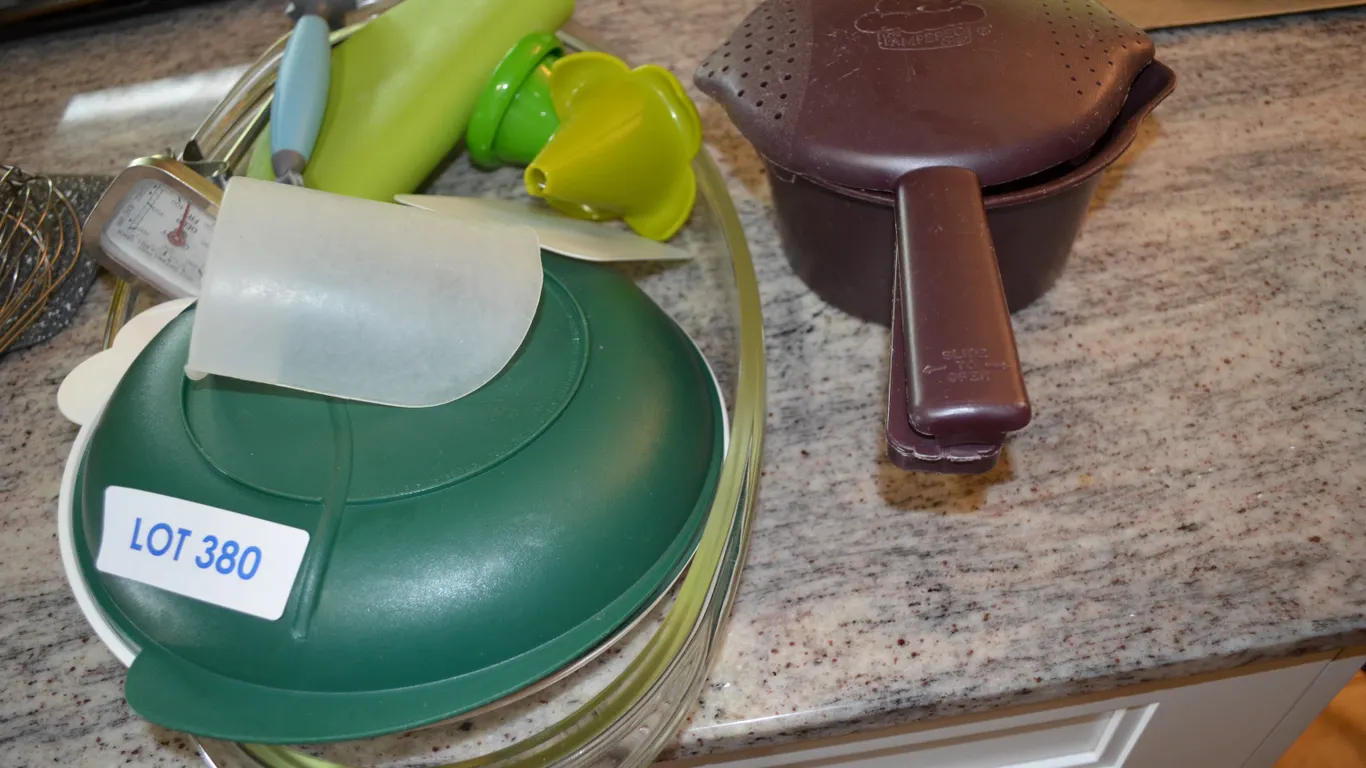 Meat Thermometer, Glass Dish, Microwave Pot