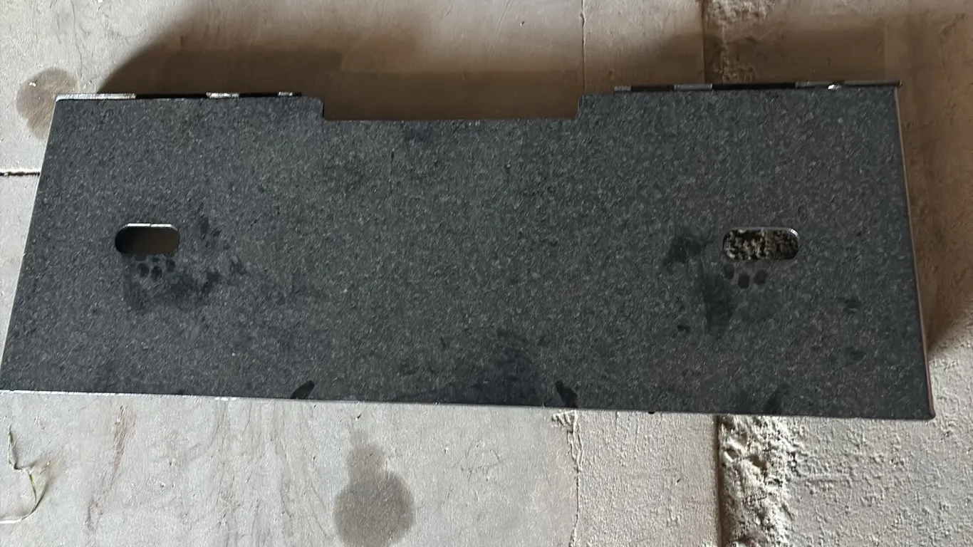 New Weldable skid steer quick attach plate-Sales Tax