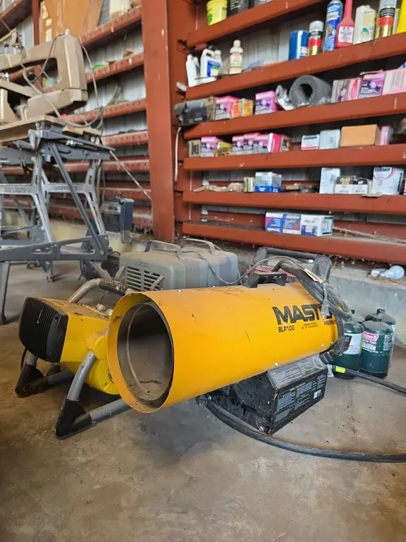 Propane and electric heaters