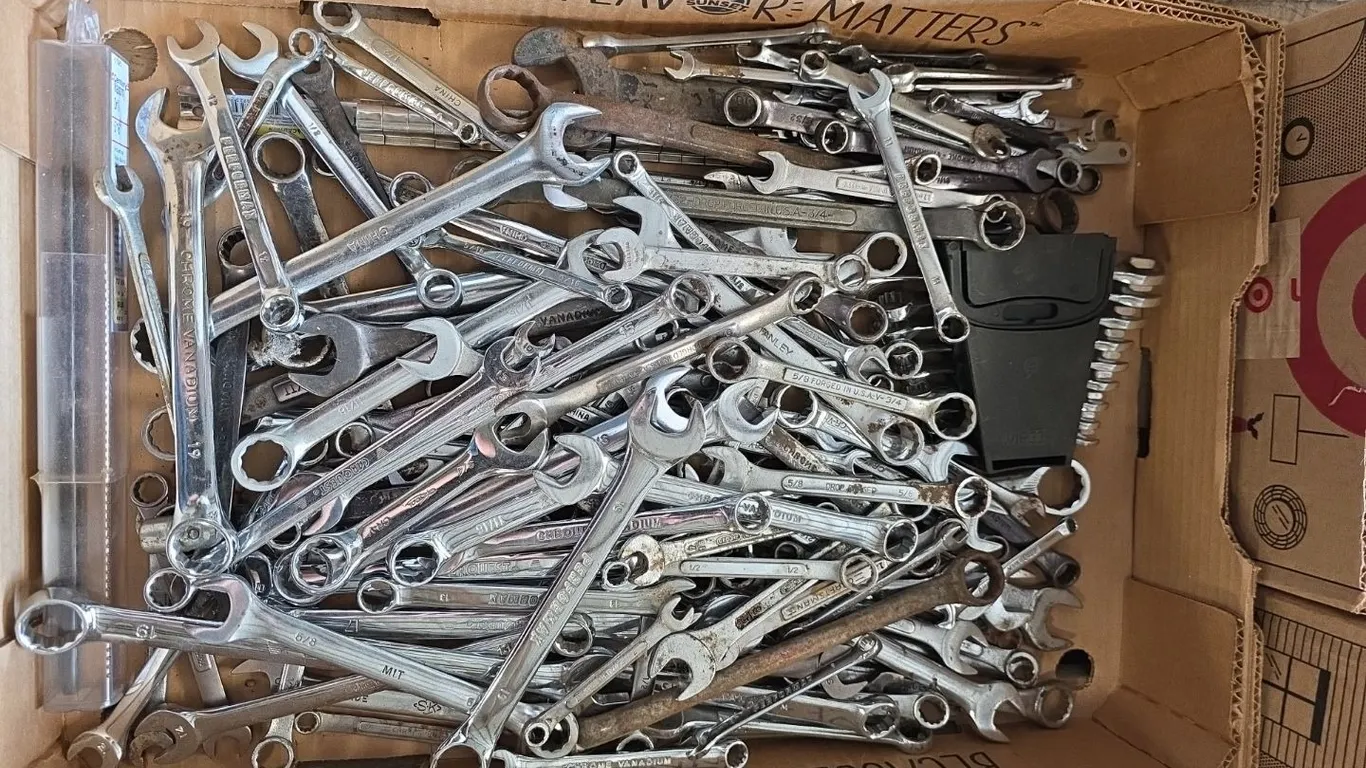Box of wrenches