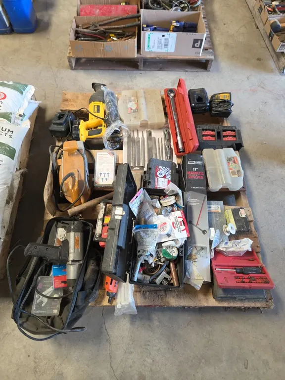 Pallet of tools