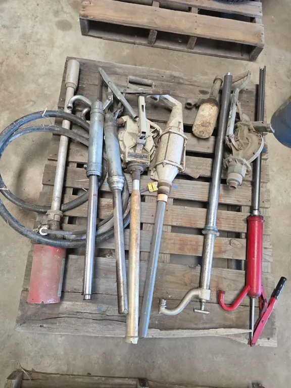 Pallet of pump jacks