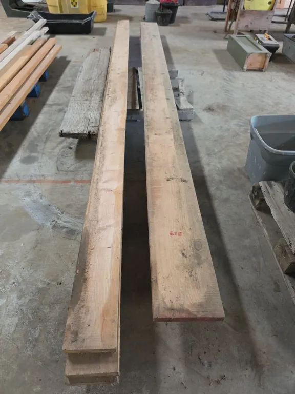 Quantity of 2x10 and 2x8 lumber