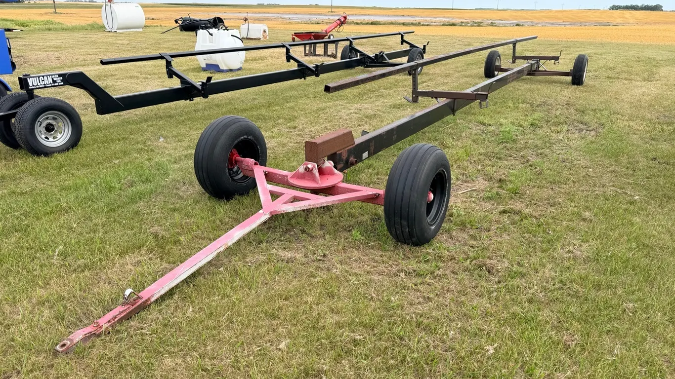 Mattson 36’ single axle header trailer